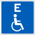Estacionamiento para vehículos de personas con discapacidad