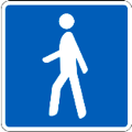 Vía peatonal